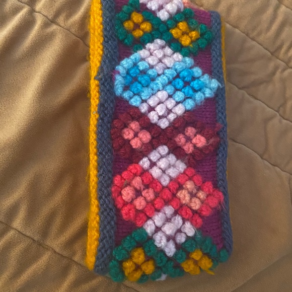 Knitted Headband Peruvian Wool. Ear Warmer - Picture 13 of 13